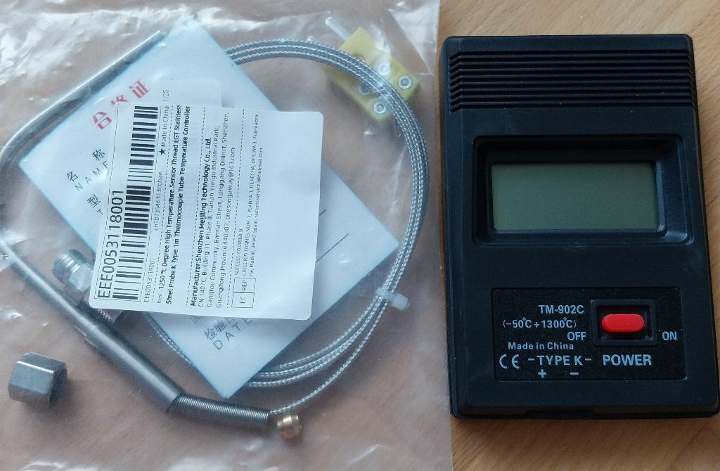 Thermokoppel sensor voor keramiekoven, Verzenden, Nieuw, Elektrisch, Steen of Keramiek