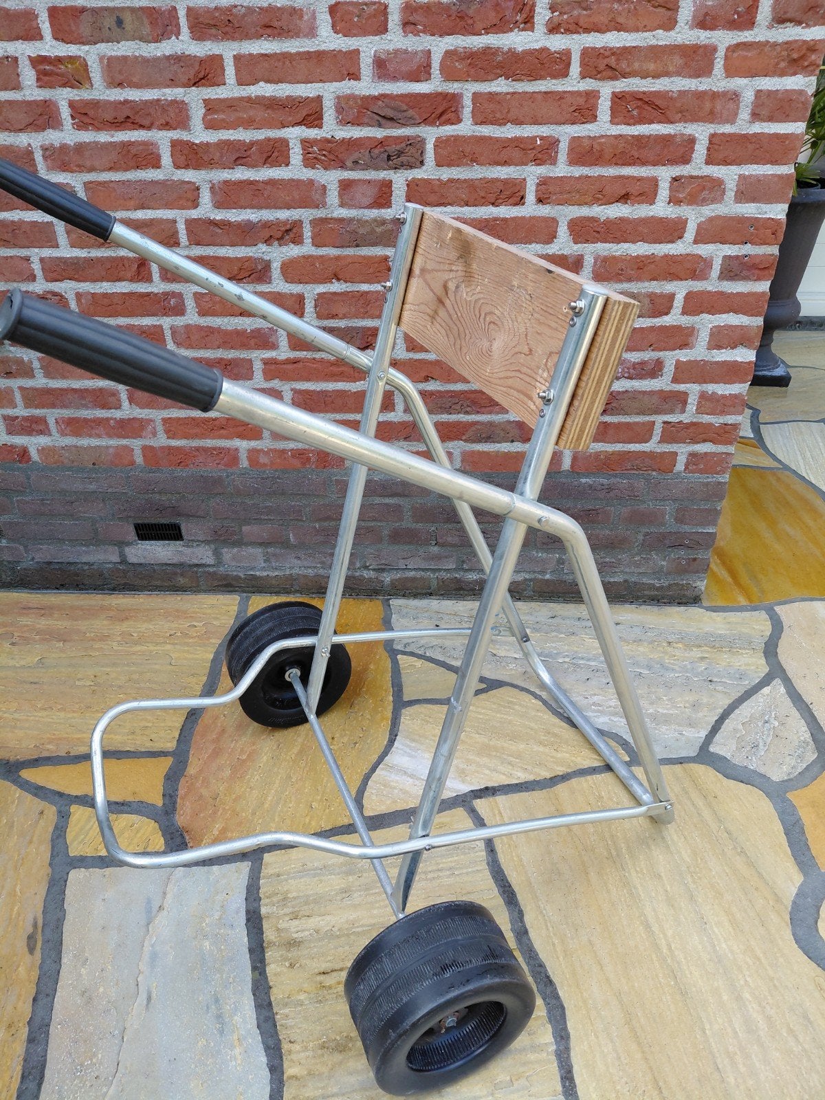 Buitenboordmotor trolley, kar, transportwagen, Ophalen