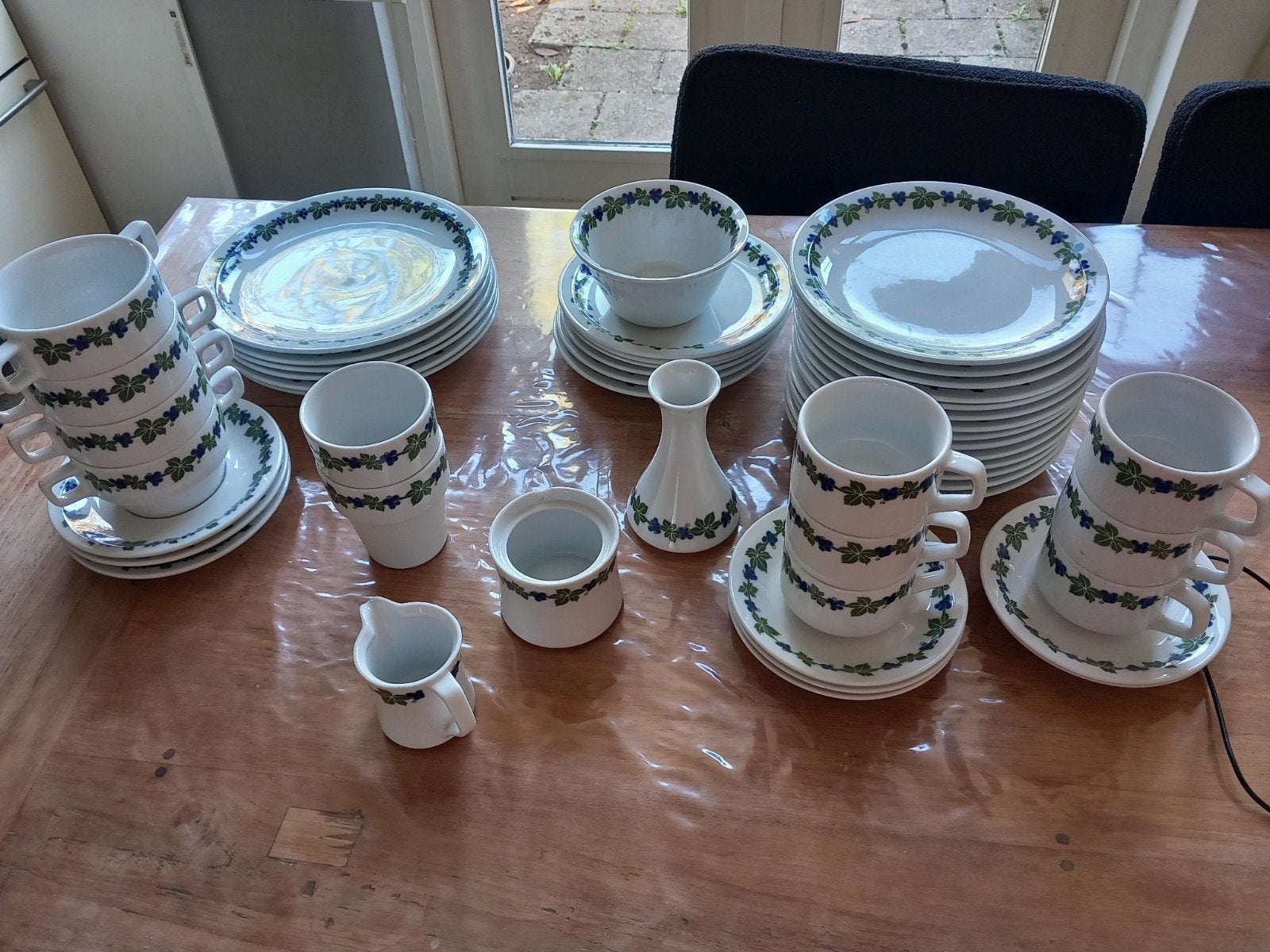 Uitgebreid Seltmann Weiden Bavaria servies - Vintage, Gebruikt, Overige merken, Vintage, Ophalen of Verzenden