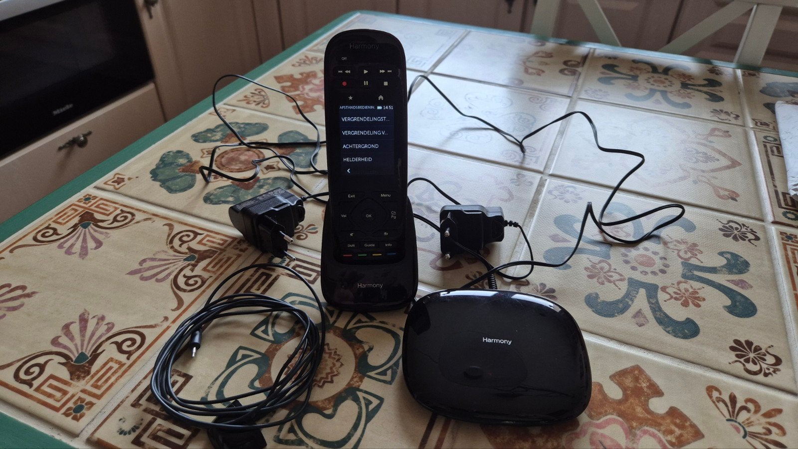 Logitech Harmony Ultimate Afstandsbediening met Hub, Gebruikt, Origineel, Met display, Game console
