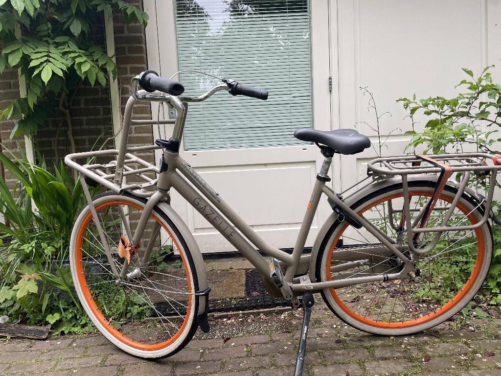 Gazelle Heavy Duty Moon Rock D49, Fietsen en Brommers, Fietsen | Dames | Damesfietsen, Ophalen, Terugtraprem, 47 tot 50 cm, Versnellingen