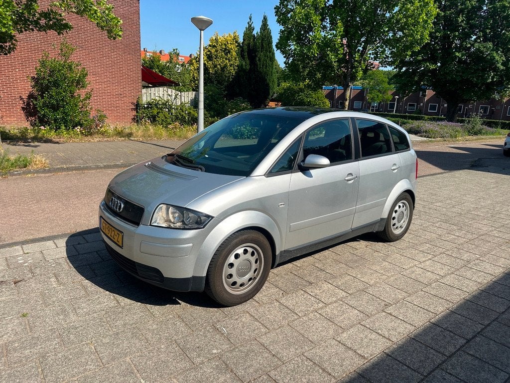 Audi A2 1.4 Airco Panorama APK 02-2027, Auto's, Audi, Voorwielaandrijving, Stof, 31 €/maand, 4 cilinders