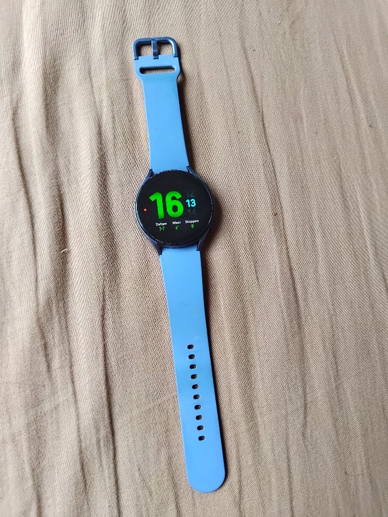 Samsung Galaxy Watch 5 – 44mm – LTE / 4G (Model: SM-R915F), Sieraden, Tassen en Uiterlijk, Smartwatches, Blauw, Ophalen of Verzenden