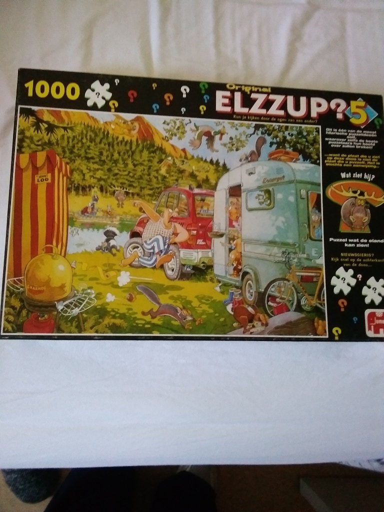 Elzzup legpuzzel, Ophalen, 500 t/m 1500 stukjes, Zo goed als nieuw, Legpuzzel
