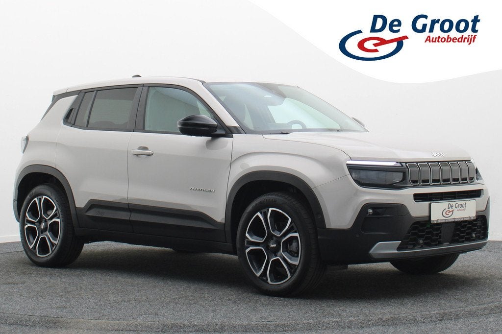 Jeep Avenger Summit 54 kWh Camera, Apple Carplay, LED, ACC,, Auto's, Jeep, Gebruikt, 156 pk, Leder en Stof, Origineel Nederlands