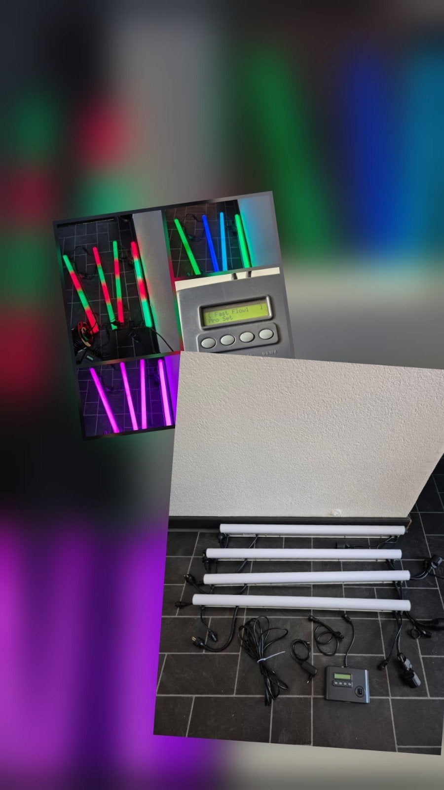 TubeLed / JB Systems / met dmx controller / compleet, Ophalen, Zo goed als nieuw