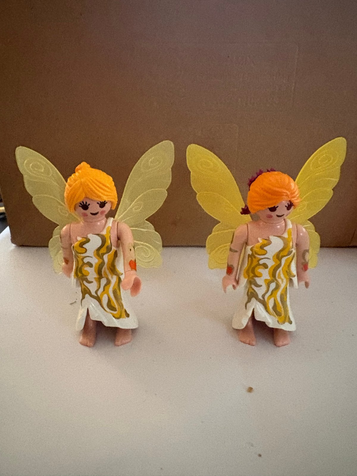 Playmobil feeën met vleugels - set van 2, Complete set, Fantasy, Ophalen of Verzenden, Zo goed als nieuw