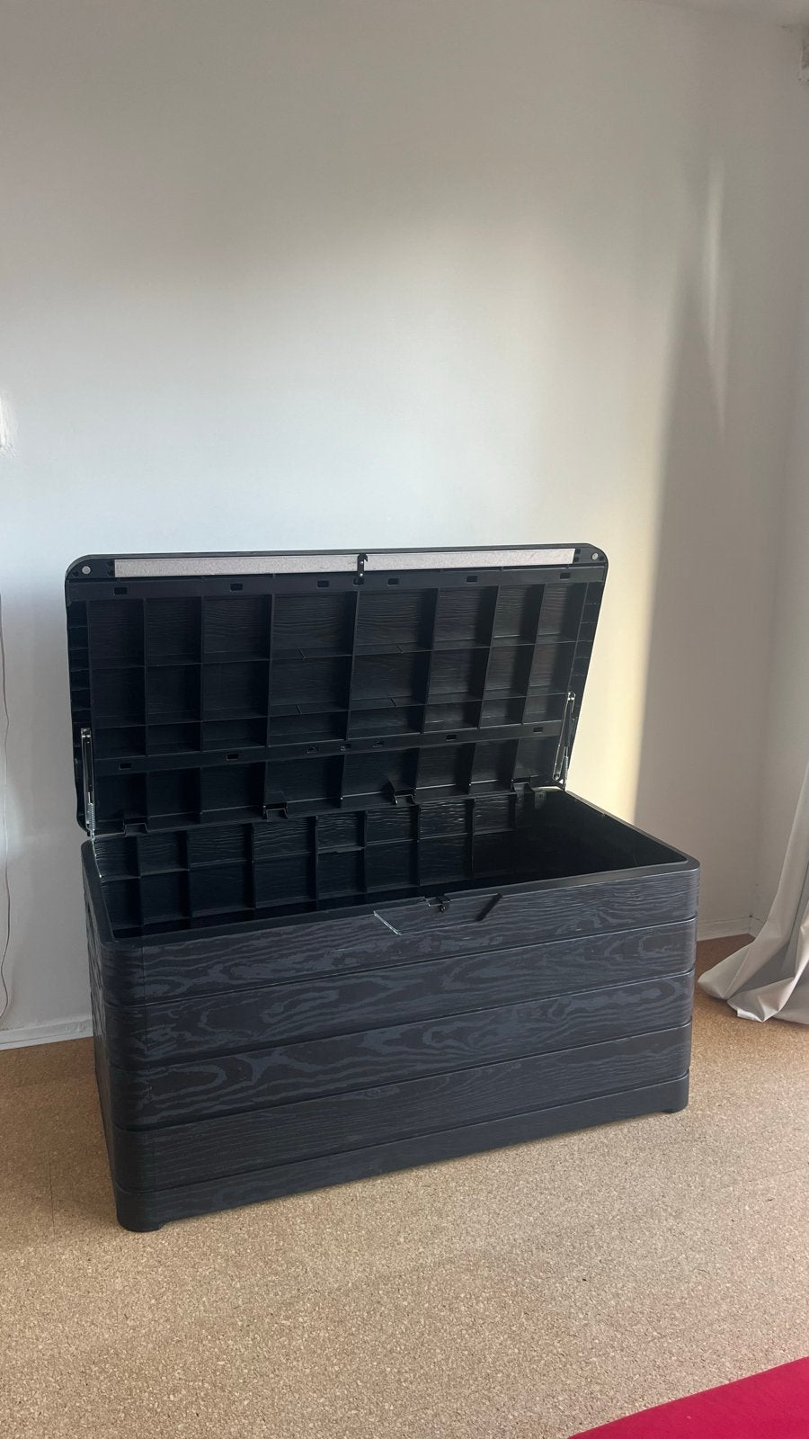 Kunststof opbergbox - Zwart 500L, Ophalen, Zo goed als nieuw, Kunststof, Overige typen