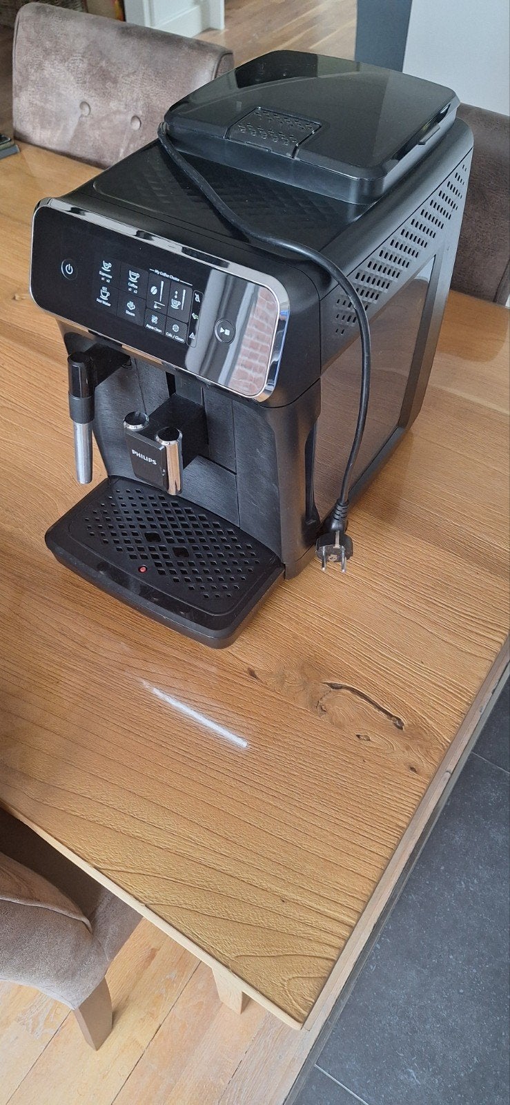 Philips EP2220/10 Volautomatische Espressomachine, Witgoed en Apparatuur, Koffiezetapparaten, Ophalen, Gebruikt, Espresso apparaat