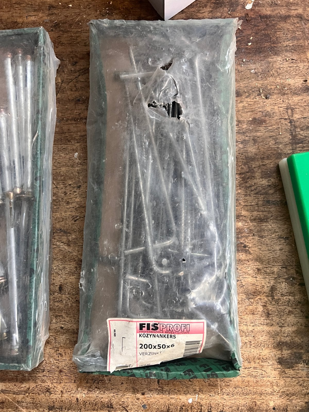 Kozijnankers 200x50x6 en Stalen Kozijnpluggen 10x130, Doe-het-zelf en Verbouw, Ophalen of Verzenden, Nieuw, 100 tot 250 mm, Pluggen