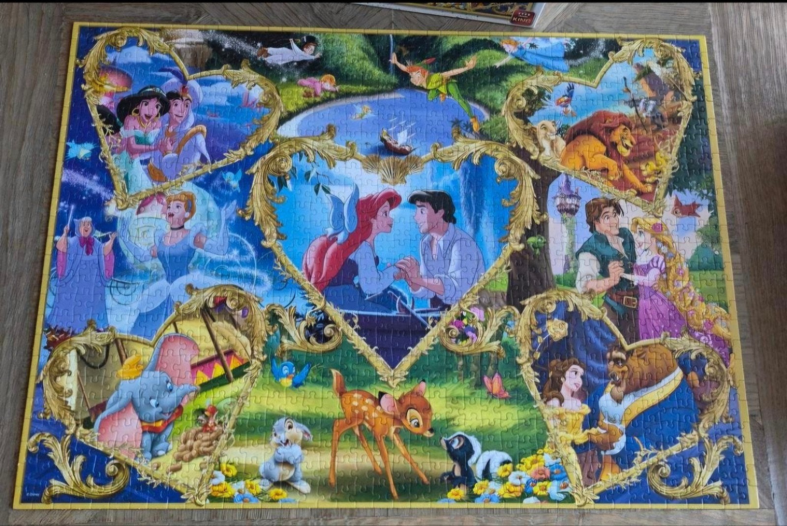 Disney puzzel 1000 stukjes, Hobby en Vrije tijd, Denksport en Puzzels, Ophalen of Verzenden, 500 t/m 1500 stukjes, Zo goed als nieuw