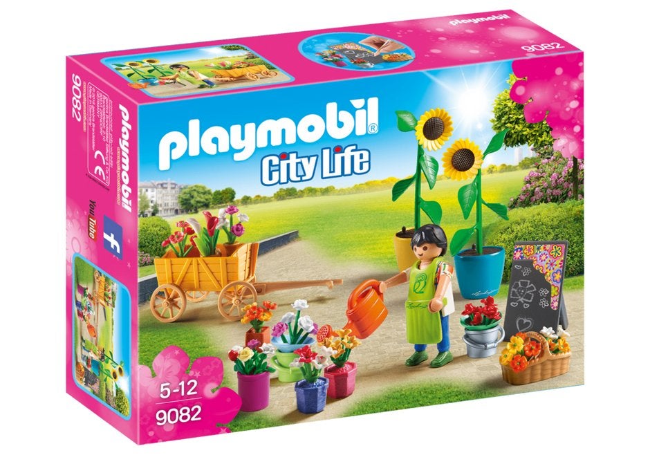 9082 bloemenverkoper / bloemist, Complete set, Nieuw, Ophalen of Verzenden, City life