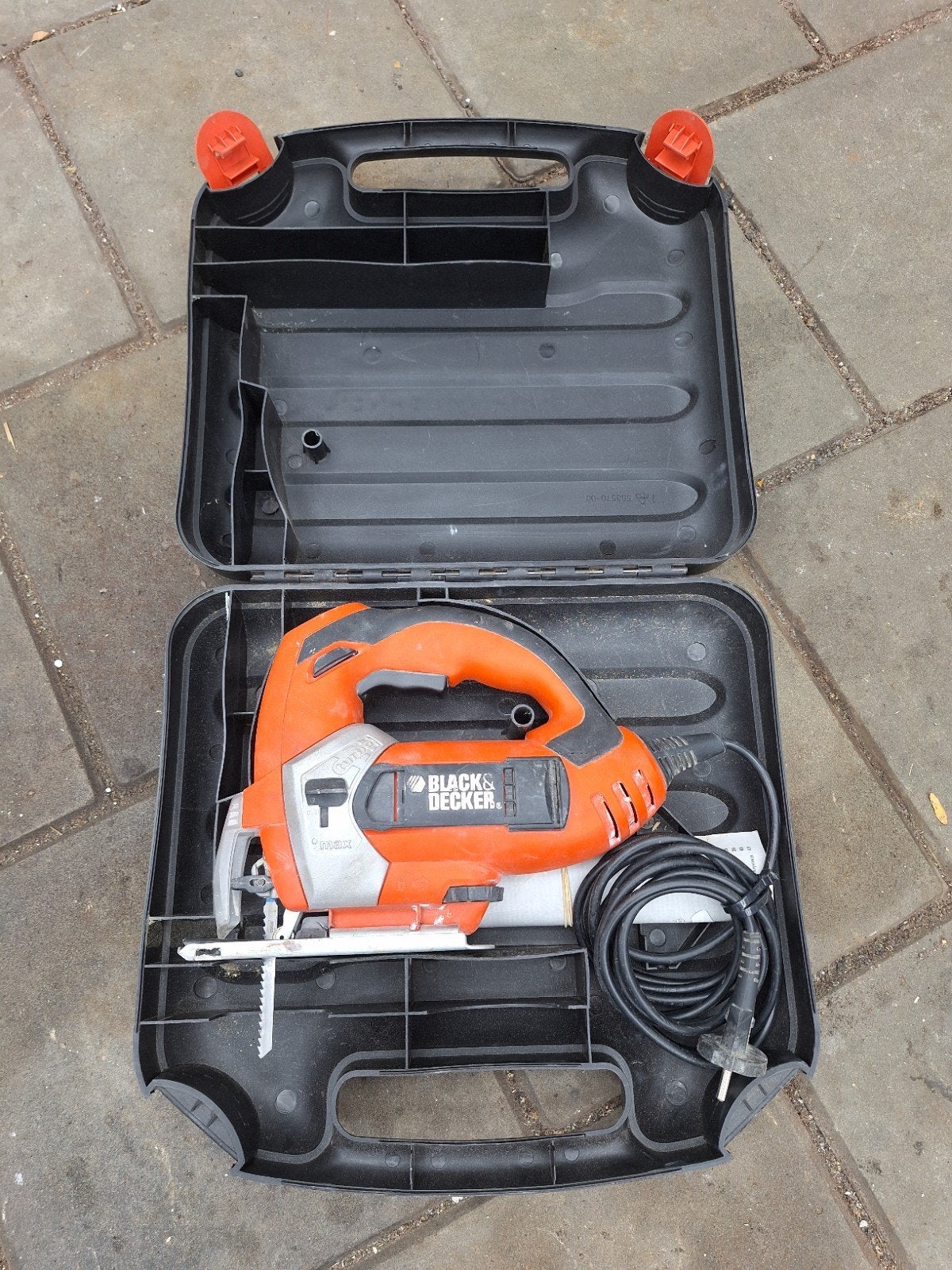 Black& Decker decoupeerzaag, Gebruikt, Decoupeerzaag, Ophalen of Verzenden, 30 tot 70 mm