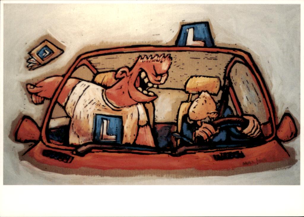 lesauto, hij heeft altijd gelijk! Martijn Cornelissen, Verzamelen, Verzenden, 1980 tot heden, Ongelopen, Overige thema's