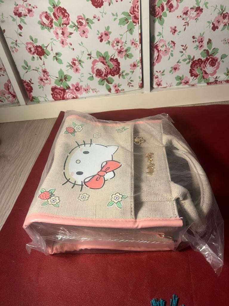 Hello kitty tas nieuw, Verzenden, Nieuw, Roze, Schoudertasje
