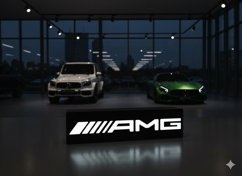 Lightbox/lichtbak AMG, Auto diversen, Overige Auto diversen, Ophalen of Verzenden