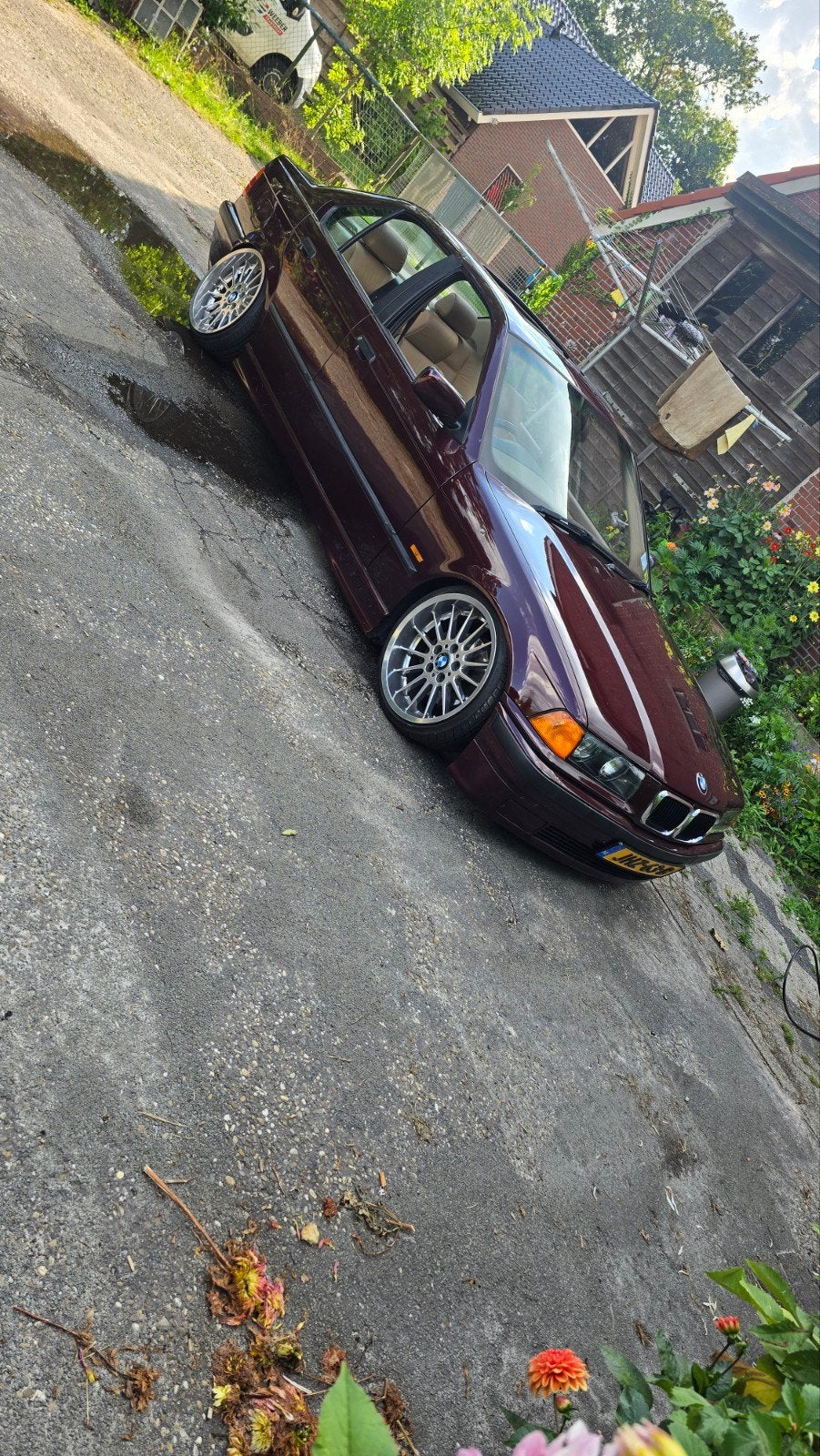 BMW e36 323 rhd nieuwe apk, Achterwielaandrijving, Beige, 2494 cc, Leder