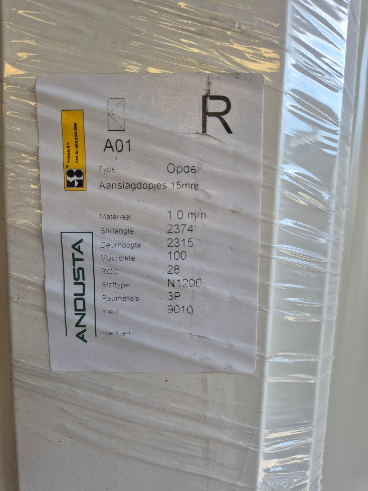 Svedex deur & kozijn sets opdek (93x231,5) NIEUW, Ophalen of Verzenden, Nieuw, Binnendeur, 215 cm of meer