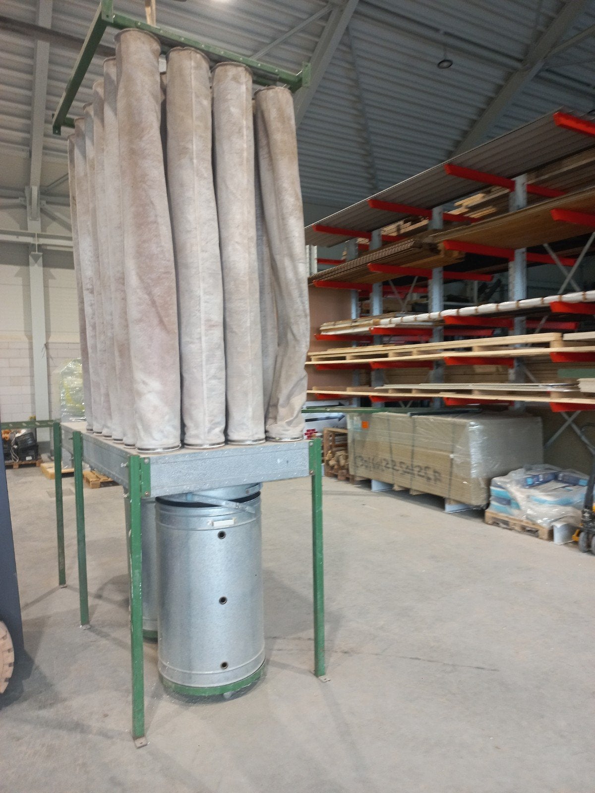 Afzuiging, Ophalen of Verzenden, Zo goed als nieuw, 1200 watt of meer, 70 mm of meer