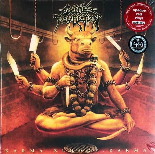 CATTLE DECAPITATION - Karma Bloody Karma (Opaque Red Vinyl), Verzenden, Nieuw in verpakking
