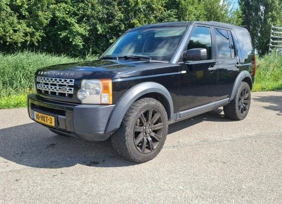 Land Rover Discovery 3 2.7 tdv6 2007 gr. kenteken youngtimer, Automaat, Land Rover, Zwart, 190 pk