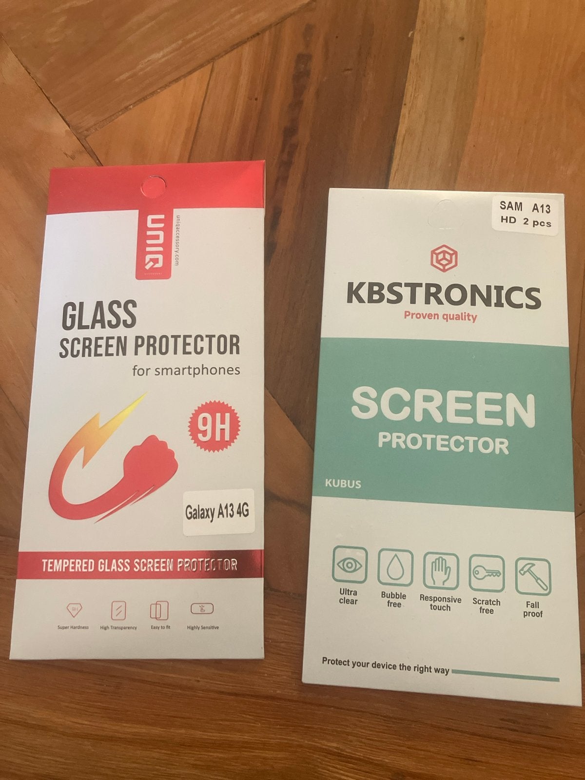 2x Screenprotector Samsung A13 - Nieuw in verpakking, Ophalen of Verzenden, Nieuw, Overige modellen, Screenprotector
