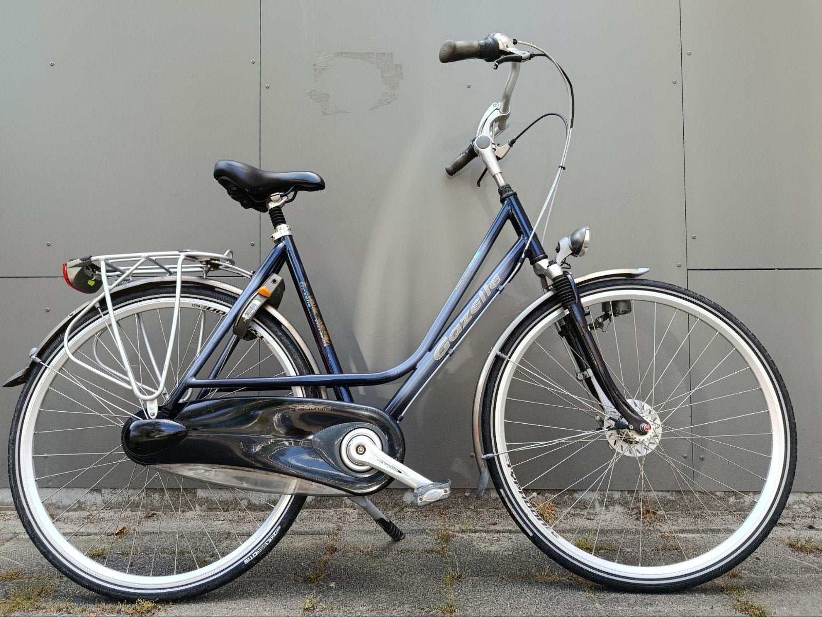 Damesfiets Gazelle met 8 versnellingen,AXA slot, verlichting, Fietsen en Brommers, Fietsen | Dames | Damesfietsen, Ophalen, Versnellingen