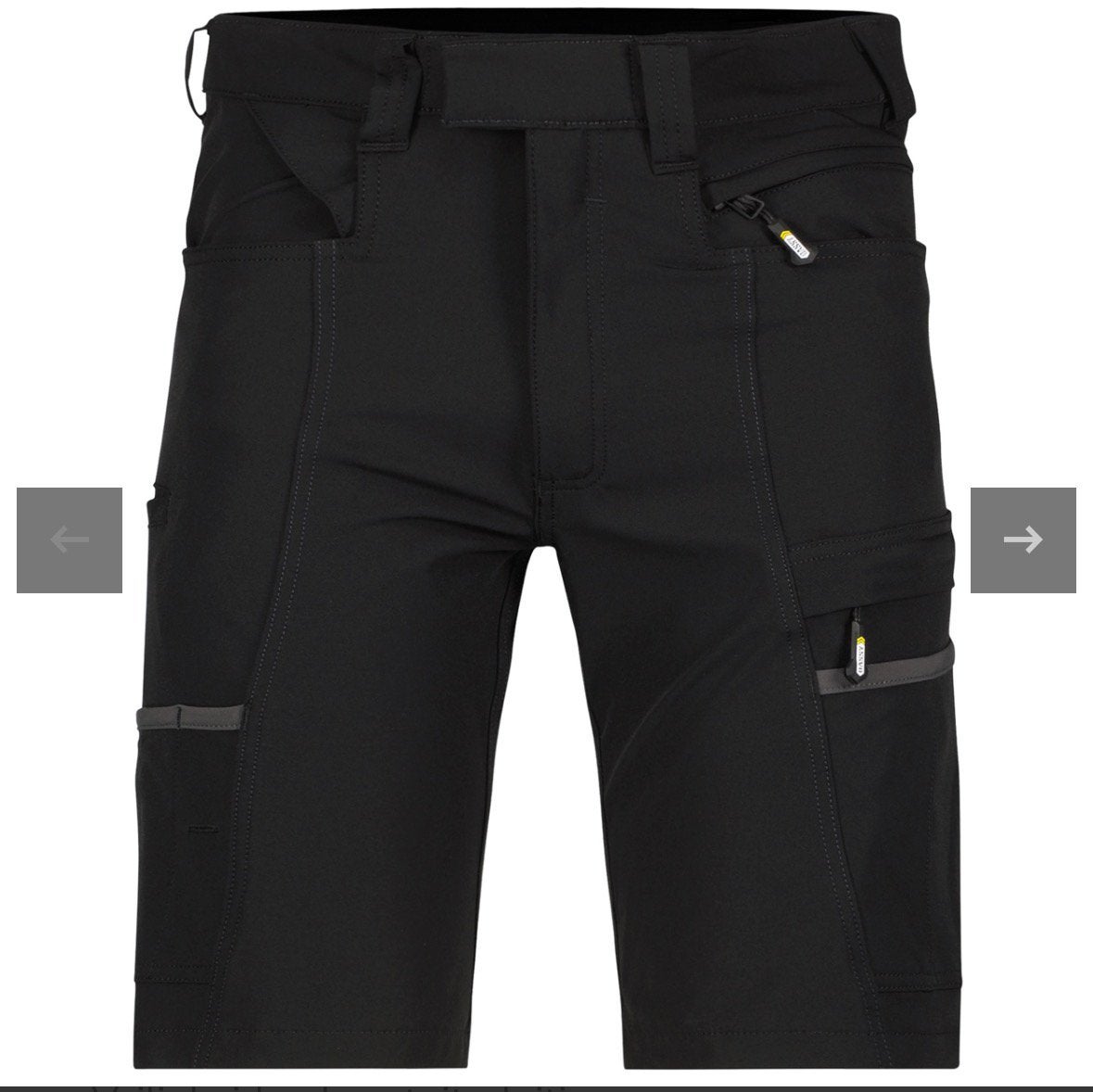 3x Dassy sparx stretch korte shorts werkbroek, Ophalen of Verzenden, Zo goed als nieuw, Maat 46 (S) of kleiner, Zwart