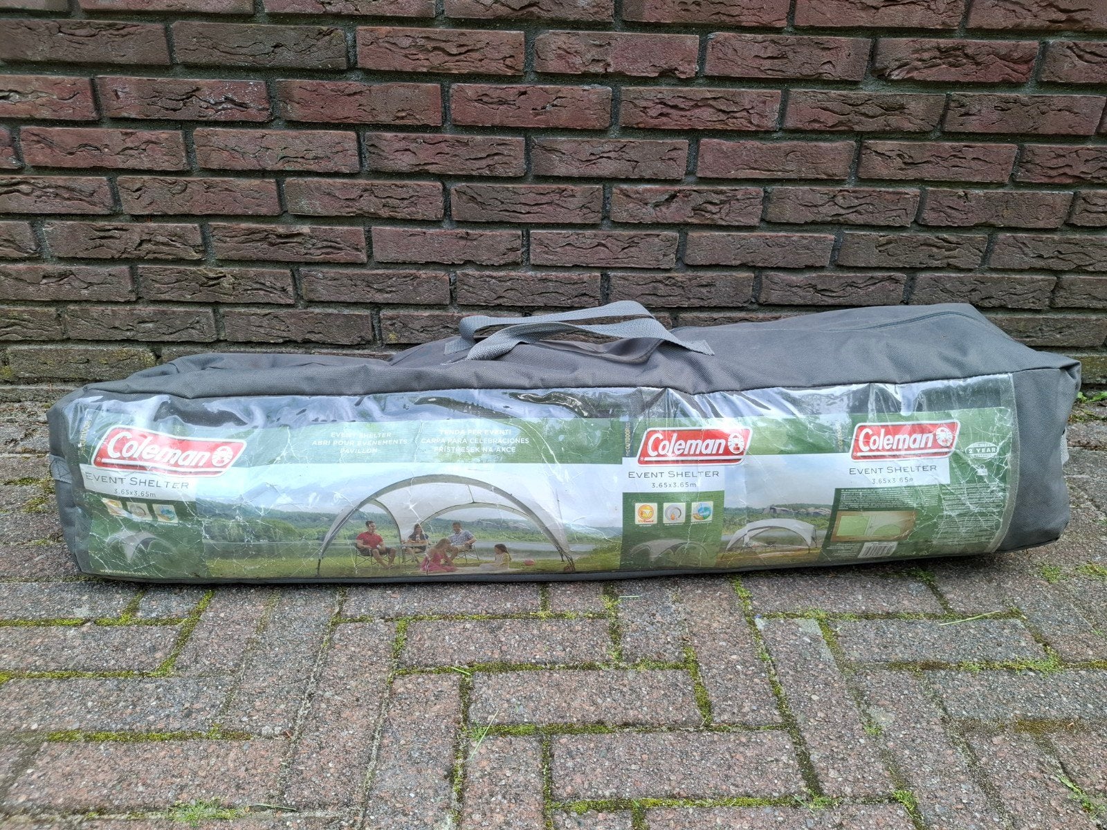 Coleman Event Shelter Stokken Maat L (3.65 x 3.65), Verzenden, Gebruikt