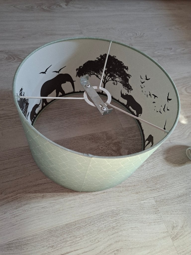 Hanglamp mint dieren safari, Ophalen, Gebruikt, Overige merken, Overige kleuren