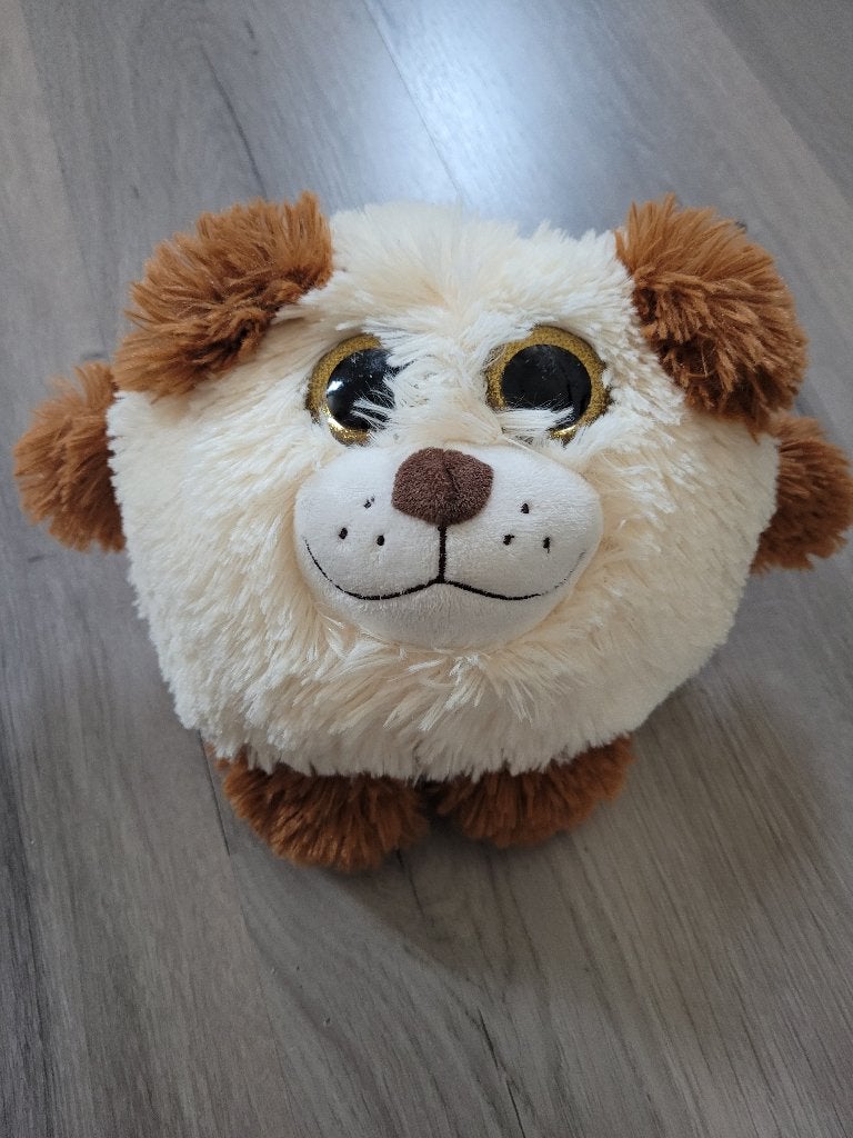 Knuffel zacht denk hond, Kinderen en Baby's, Speelgoed | Knuffels en Pluche, Ophalen of Verzenden, Zo goed als nieuw, Hond