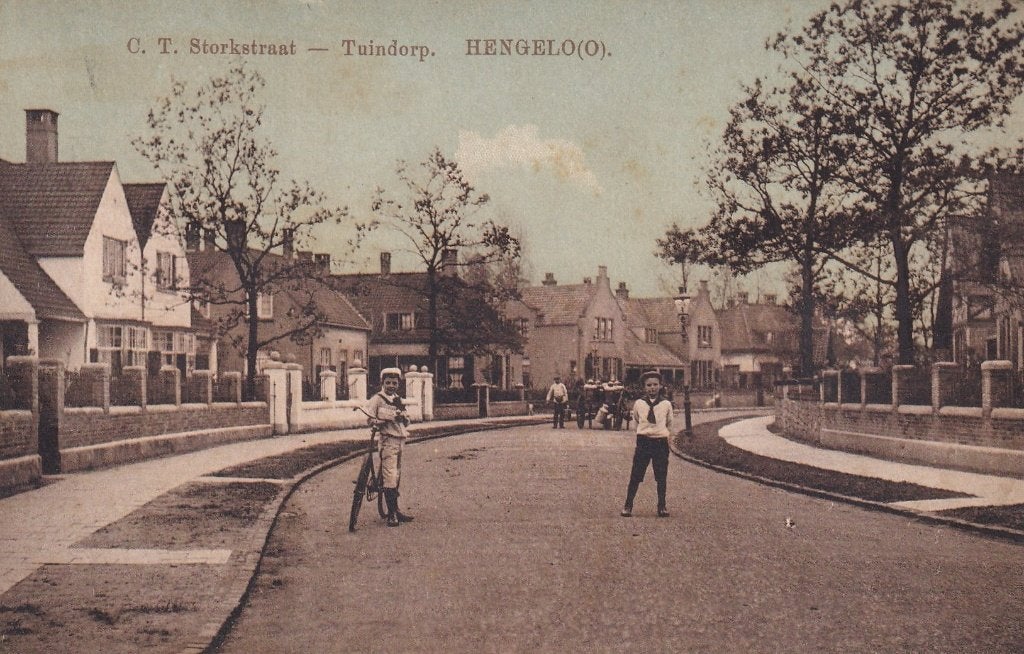 Hengelo, Tuindorp., Verzenden, Voor 1920, Gelopen, Overijssel