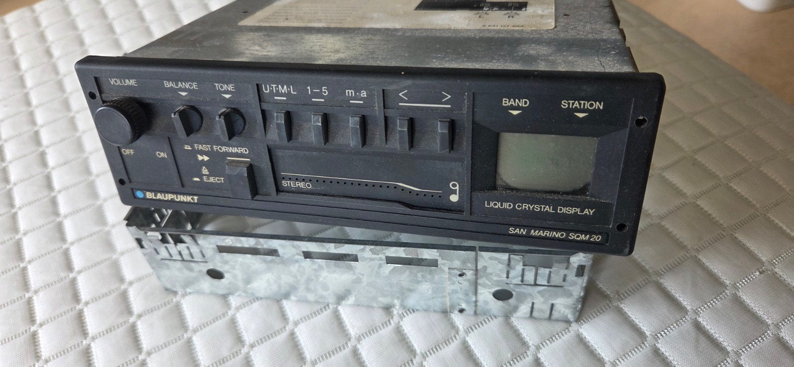 Blaupunkt San Marino SQM 20 Autoradio Cassettespeler, Ophalen, Gebruikt