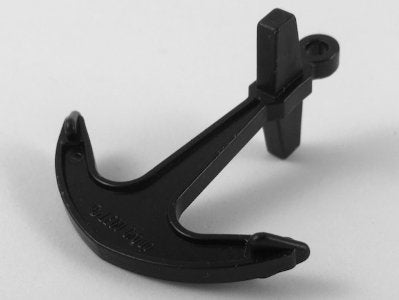 Lego Black Boat, Anchor - Single Top Hole, Gebruikt, Lego, Accessoire, Pirates