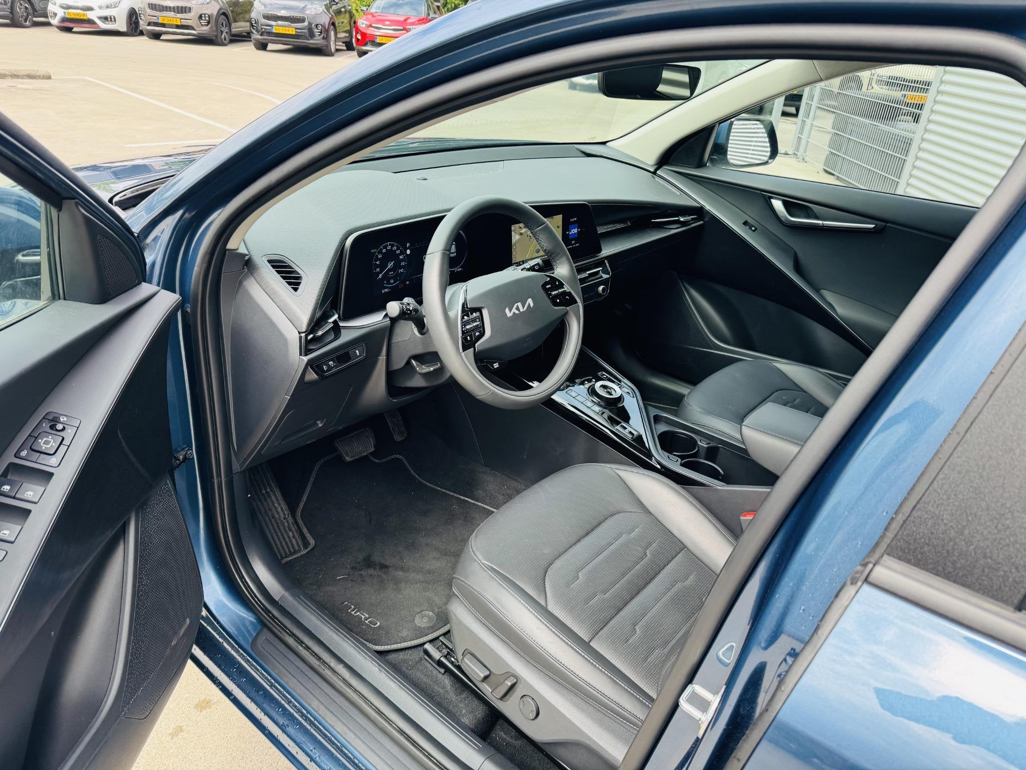 Kia Niro EV Air 64.8 kWh SOH 100% | Privacyglass | Stoel&Stu, Auto's, 750 kg, Origineel Nederlands, 420 min, 204 pk