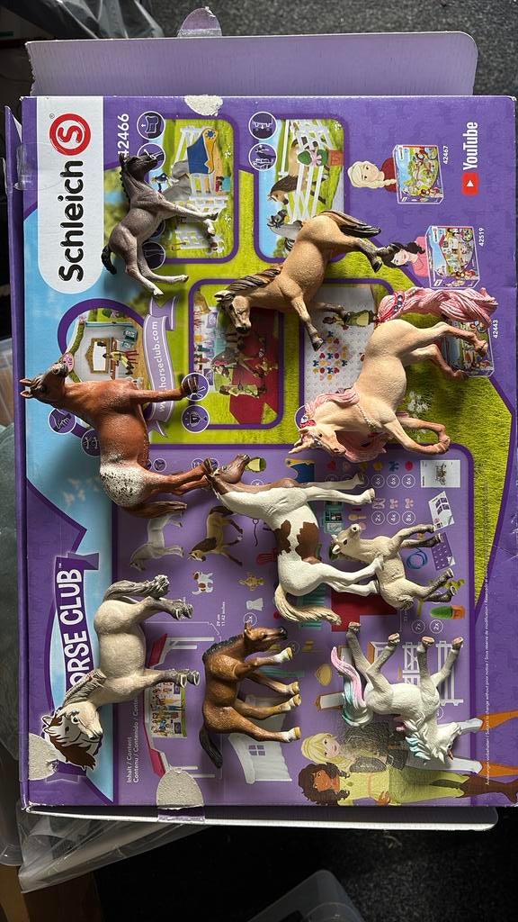 Schleich paarden, Ophalen of Verzenden, Zo goed als nieuw