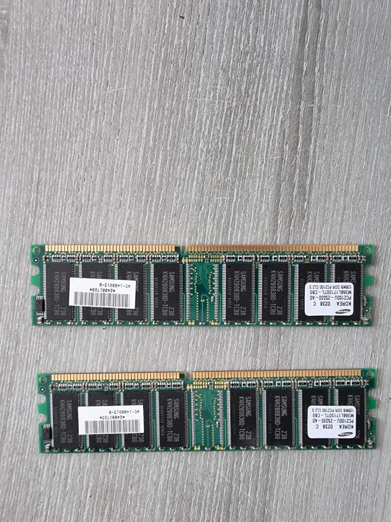 DDR werkgeheugen, Computers en Software, RAM geheugen, Ophalen of Verzenden, DDR, Desktop, Gebruikt