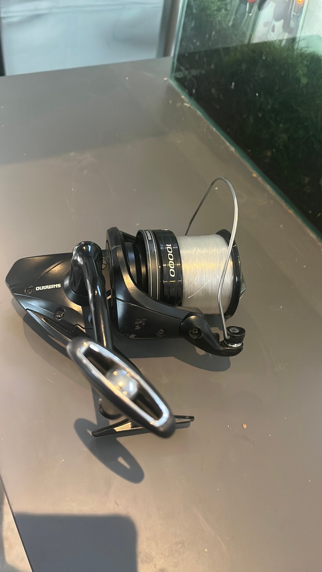 Shimano aerlex xtb spod molen, Watersport en Boten, Hengelsport | Karpervissen, Ophalen of Verzenden, Zo goed als nieuw, Molen