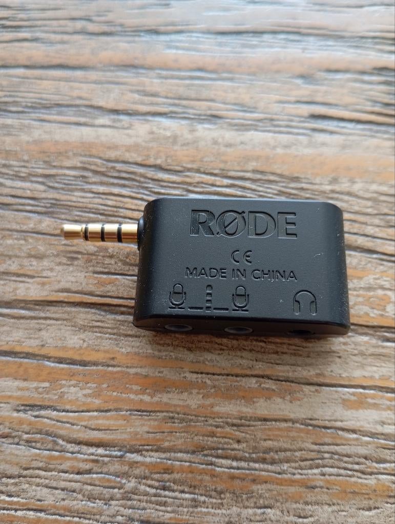 Rode SC6 3.5mm TRRS naar Dual TRRS en TRS Adapter NU 10€, Audio, Tv en Foto, Audiokabels en Televisiekabels, Ophalen of Verzenden