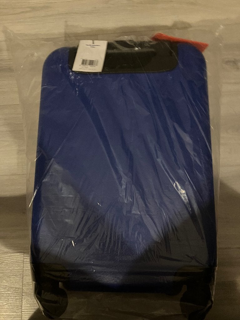 Rol koffertje blauw nieuw, Wieltjes, Hard kunststof, Nieuw, Minder dan 50 cm