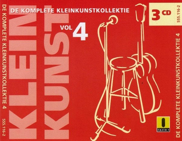 De Komplete Kleinkunstkollektie Vol. 4 (3CD), Cd's en Dvd's, Ophalen of Verzenden, Zo goed als nieuw, Levenslied of Smartlap