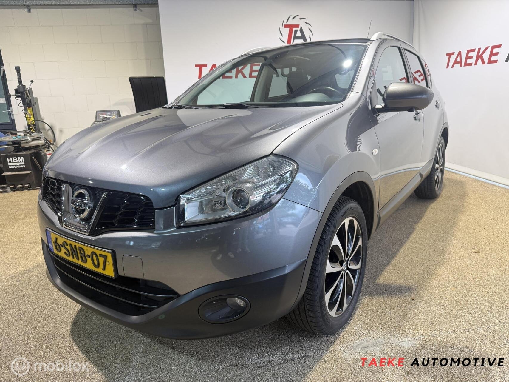 Nissan Qashqai 1.6 360 CLIMA/CRUIS/360CAM/TREKHAAK/APK/NAP, Auto's, Voorwielaandrijving, Stof, 1225 kg, 4 cilinders