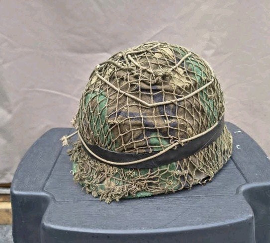 M1 helm en diverse KL PSU items 1985, Verzamelen, Ophalen of Verzenden, Landmacht, Nederland, Helm of Baret