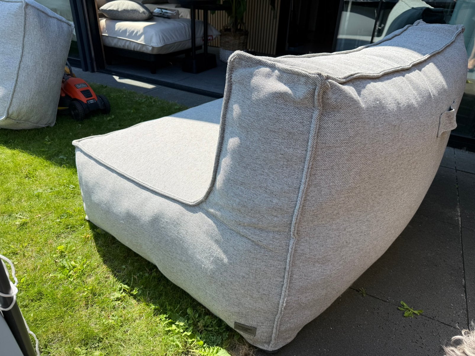 Te koop : all weather tuinset inclusief beschermingshoezen, Ophalen, Zo goed als nieuw, Wit