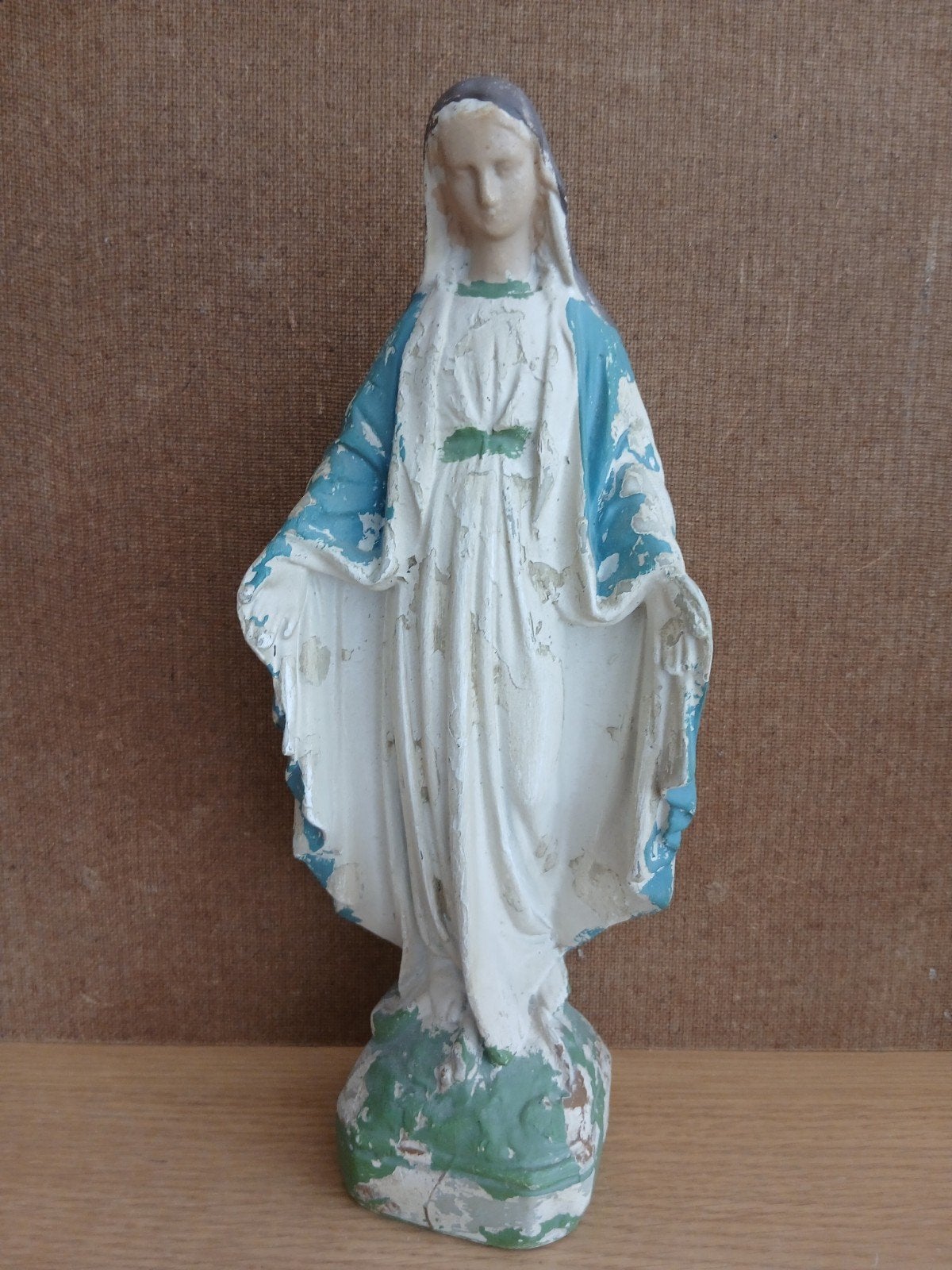 Maria beeld, vintage, hoogte 30 cm, Ophalen of Verzenden