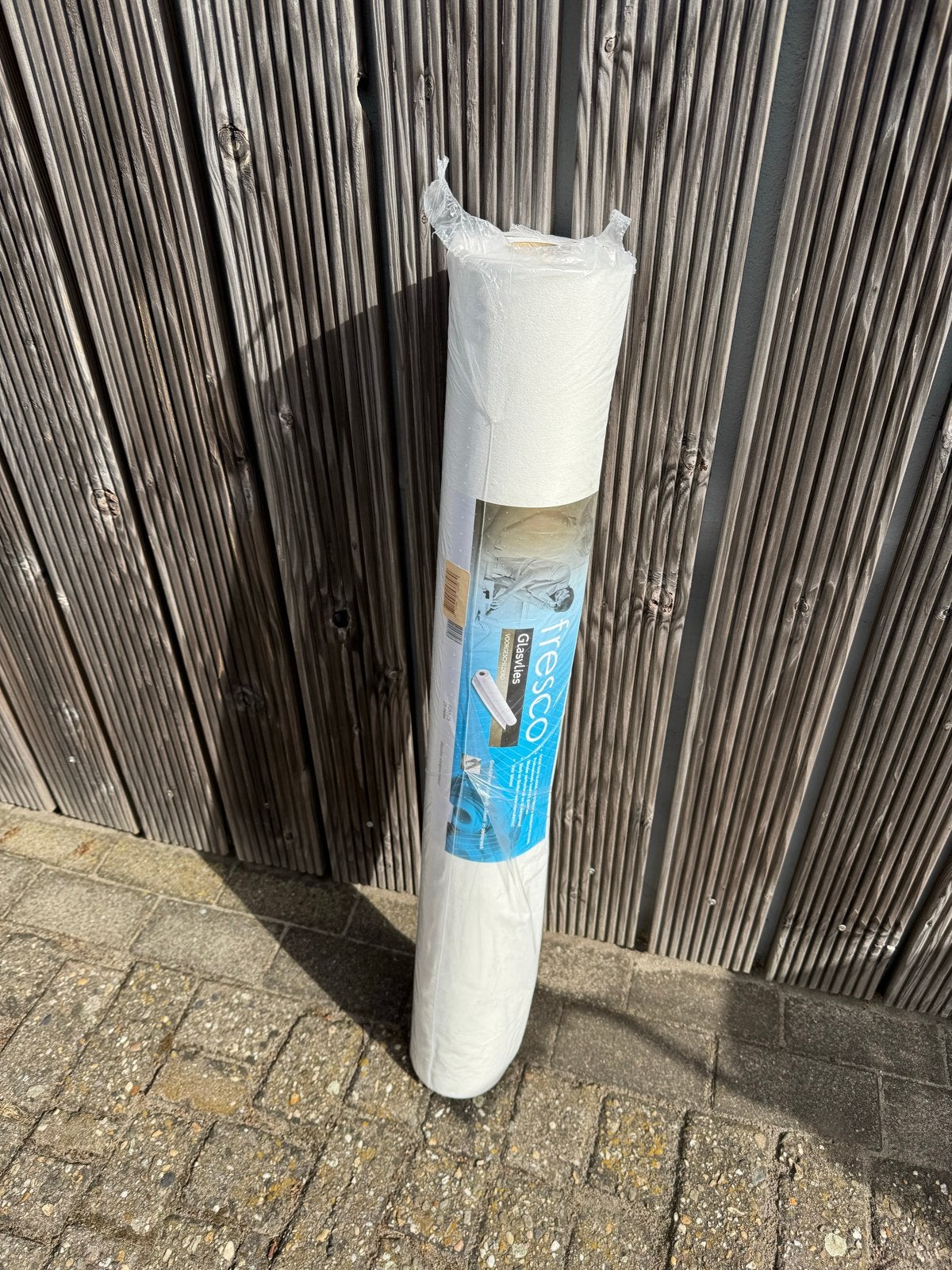Fresco Glasvlies Behang - Nieuw in verpakking, Ophalen, 10 tot 25 m², Wit