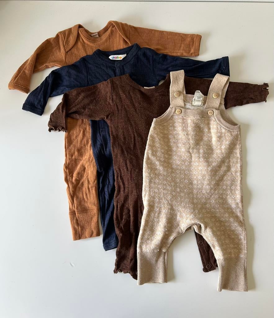 4 wollen boxpakjes maat 62, Kinderen en Baby's, Ophalen of Verzenden, Gebruikt, Jongetje of Meisje, Pakje