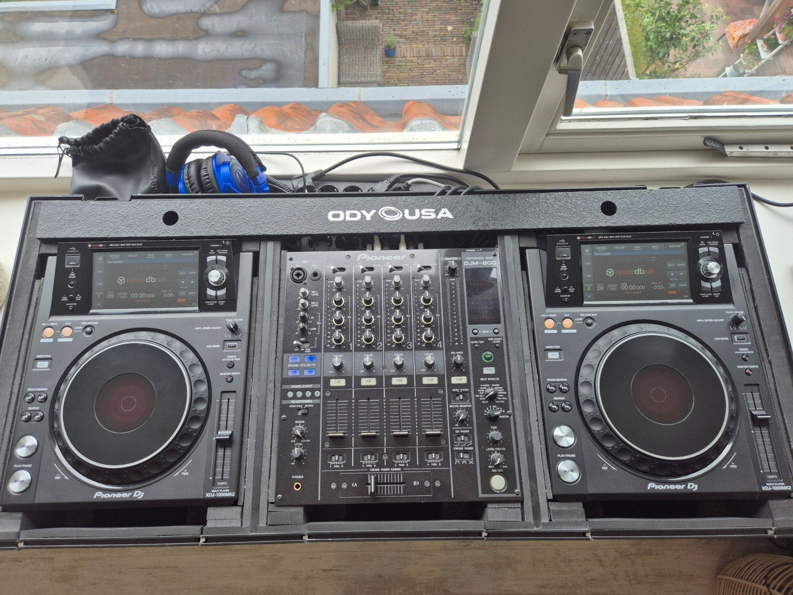 Prachtige set Pioneer xdj-1000mk2 djm800, Ophalen of Verzenden, Zo goed als nieuw, Pioneer