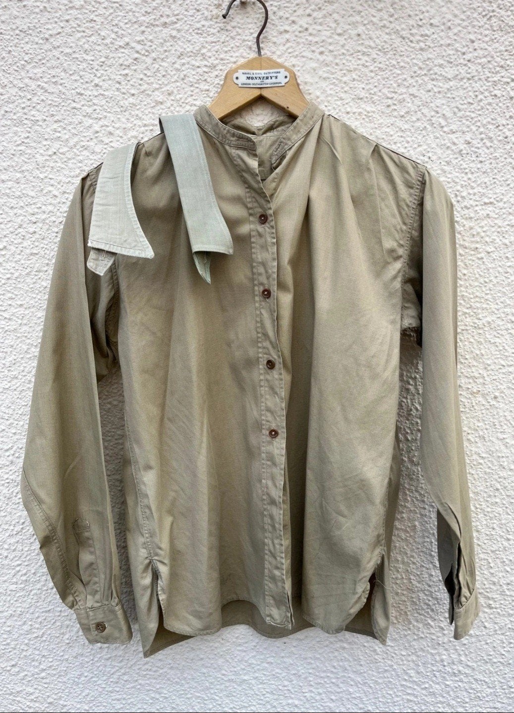 ATS Collarless Shirt + 2x collar WWII, Verzamelen, Militaria | Tweede Wereldoorlog, Ophalen of Verzenden