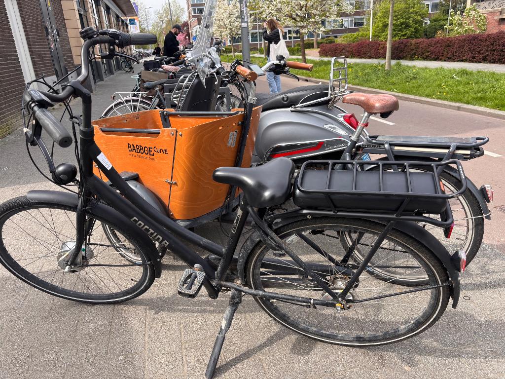 Elektronische fiets, Fietsen en Brommers, Elektrische fietsen, Ophalen, Gebruikt, 47 tot 51 cm, Cortina